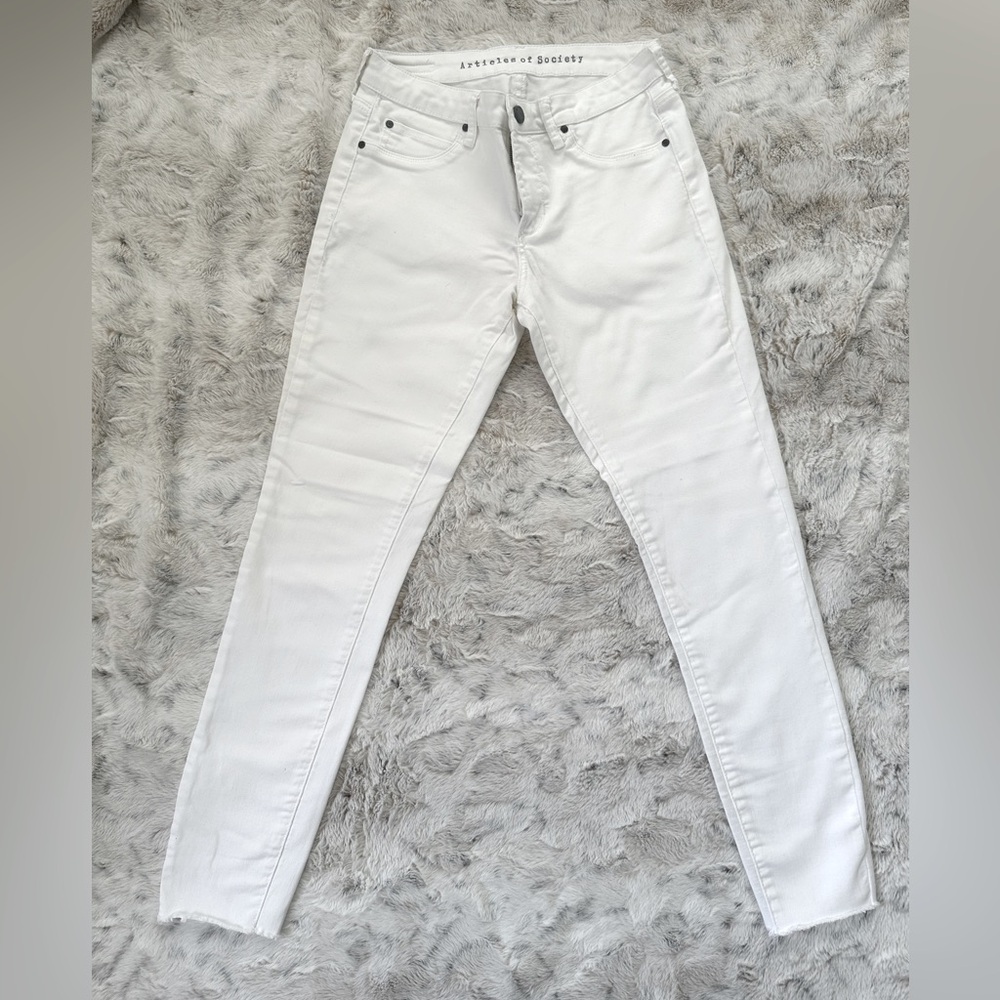 Articles of Society White Denim 27